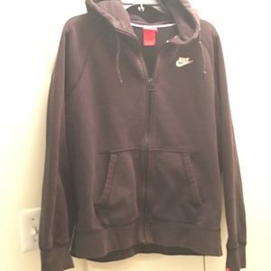 Boys Navy Nike Zipper Hoodie